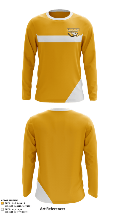 Kankakee Trinity Academy Junior High School 42888581 Long Sleeve Performance Shirt - 1