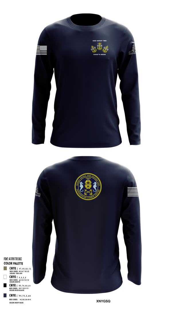 Long Sleeve Performance Shirt, , Navy, Teamtime, Team time, sublimation, custom sports apparel, team uniforms, spirit wear, spiritwear, sports uniforms, custom shirts, team store, custom team store, fundraiser sports, apparel fundraiser