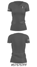 Faith Academy Cross Country 38830015 Women's Short Sleeve V-neck Shirt - 16