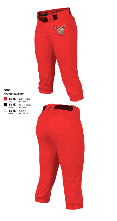 North Side High School Softball 21306920 Softball Pants - 1
