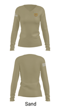Detachment Republica Moldova 57338540 Women's Long Sleeve V-neck Shirt - 42
