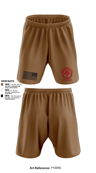 Athletic Shorts With Pockets, HHC 1-114 Infantry Brigade, , Teamtime, Team time, sublimation, custom sports apparel, team uniforms, spirit wear, spiritwear, sports uniforms, custom shirts, team store, custom team store, fundraiser sports, apparel fundraiser