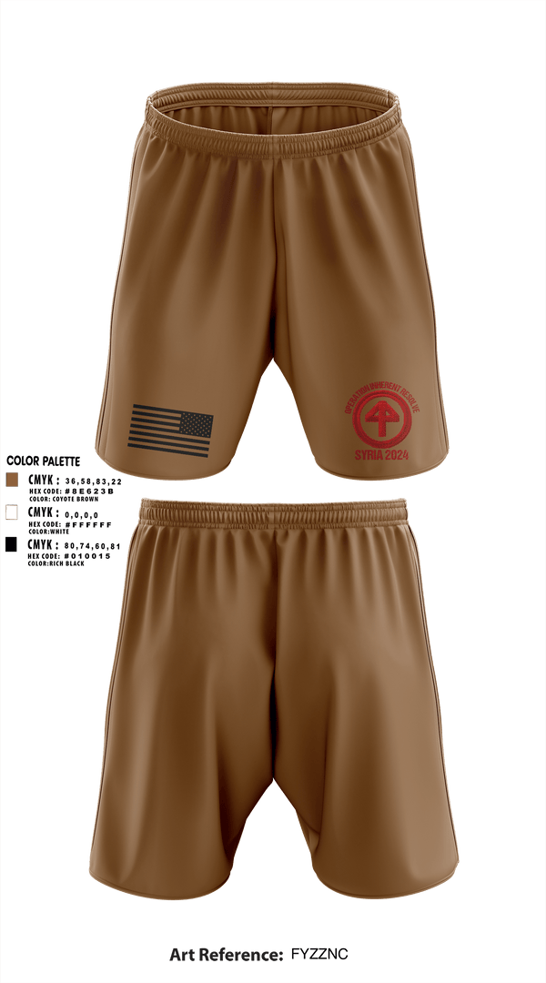 Athletic Shorts With Pockets, HHC 1-114 Infantry Brigade, , Teamtime, Team time, sublimation, custom sports apparel, team uniforms, spirit wear, spiritwear, sports uniforms, custom shirts, team store, custom team store, fundraiser sports, apparel fundraiser