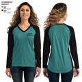 Dbacks 61027752 Women's Long Sleeve V-neck Shirt - 4