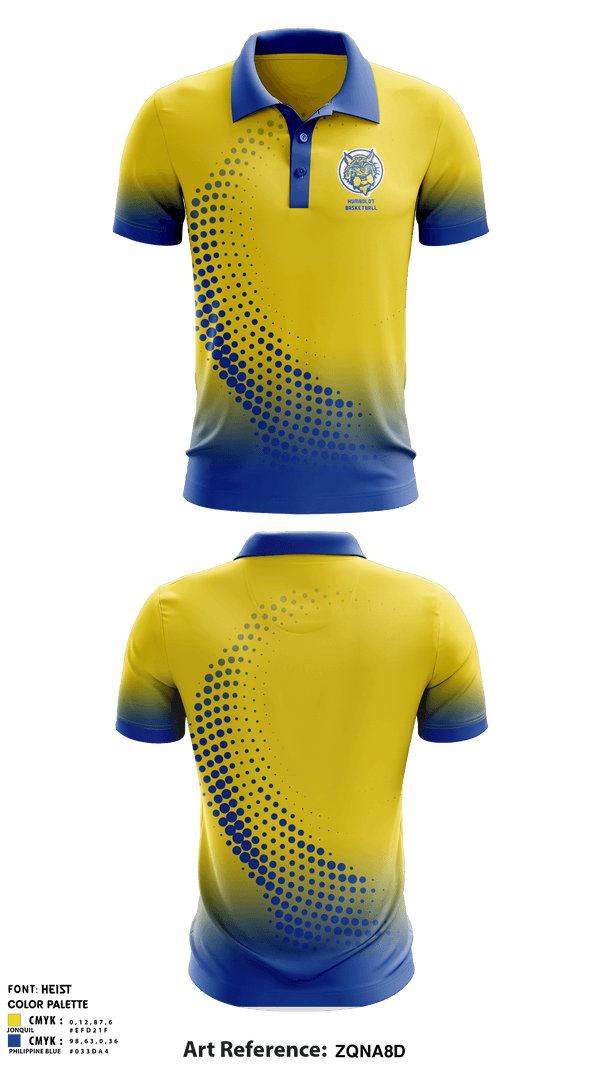 Short Sleeve Performance Polo, Humboldt High School Basketball, Men's Basketball, Teamtime, Team time, sublimation, custom sports apparel, team uniforms, spirit wear, spiritwear, sports uniforms, custom shirts, team store, custom team store, fundraiser sports, apparel fundraiser