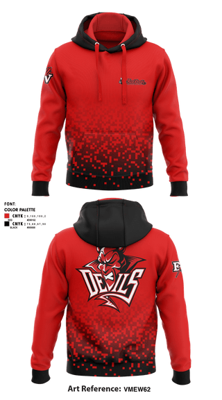 Hoodie, East Valley High School, Spirit Store, Teamtime, Team time, sublimation, custom sports apparel, team uniforms, spirit wear, spiritwear, sports uniforms, custom shirts, team store, custom team store, fundraiser sports, apparel fundraiser