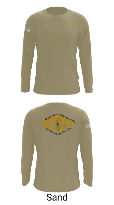 Resource Management Training Battalion 37478088 Long Sleeve Performance Shirt - 18