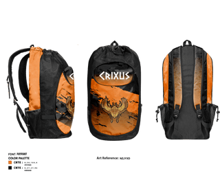 Gear Bag, CRIXUS, Wrestling, Teamtime, Team time, sublimation, custom sports apparel, team uniforms, spirit wear, spiritwear, sports uniforms, custom shirts, team store, custom team store, fundraiser sports, apparel fundraiser
