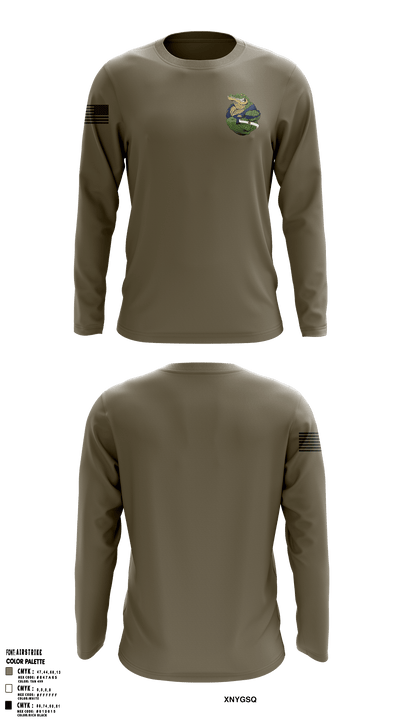 USS BOXER (LHD4) Health Services Department 43872695 Long Sleeve Performance Shirt - 2