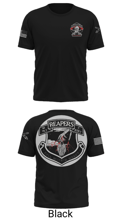 C Btry 2-32 FAR 54582520 Short Sleeve Performance Shirt - 33