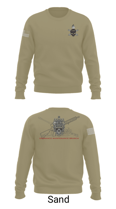 Ordnance Maintenance Branch 26240999 Crew Neck Sweatshirt - 42