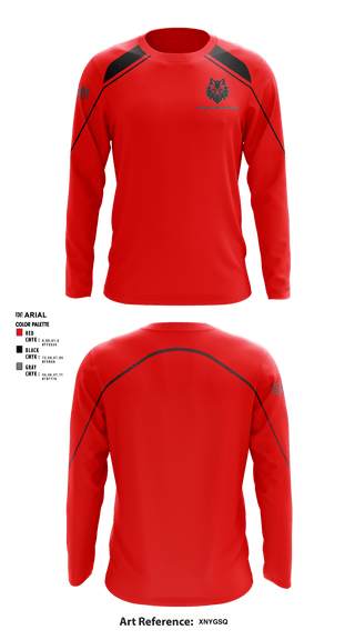 Long Sleeve Performance Shirt, Ragnarok Ordnance Works, , Teamtime, Team time, sublimation, custom sports apparel, team uniforms, spirit wear, spiritwear, sports uniforms, custom shirts, team store, custom team store, fundraiser sports, apparel fundraiser