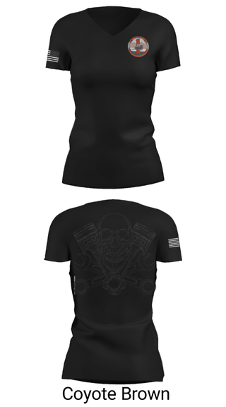 Women's Short Sleeve Vneck Shirt, , Marines, Teamtime, Team time, sublimation, custom sports apparel, team uniforms, spirit wear, spiritwear, sports uniforms, custom shirts, team store, custom team store, fundraiser sports, apparel fundraiser