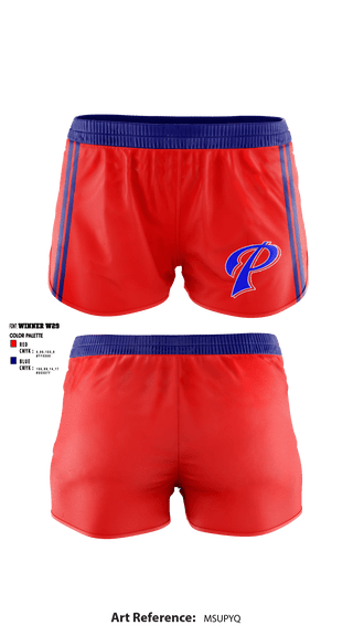 Women's Shorts, William M Colmer Middle School Volleyball, Women's Volleyball, Teamtime, Team time, sublimation, custom sports apparel, team uniforms, spirit wear, spiritwear, sports uniforms, custom shirts, team store, custom team store, fundraiser sports, apparel fundraiser