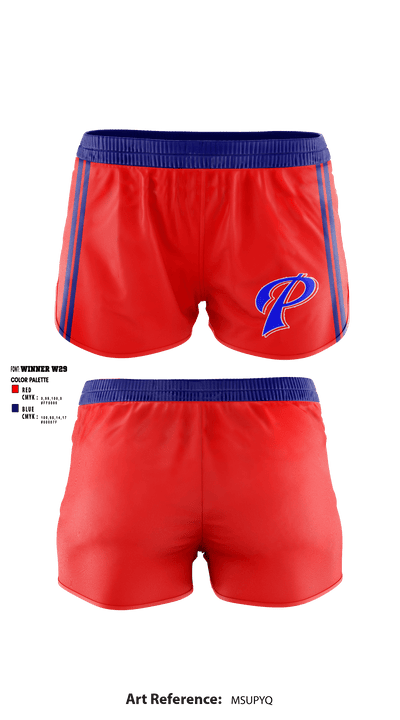 William M Colmer Middle School Volleyball 86140562 Women's Shorts - 1