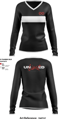 UNlimitED 19296059 Women's Long Sleeve V-neck Shirt - 1