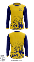 James Wood High School Basketball 423537 Long Sleeve Performance Shirt - 1