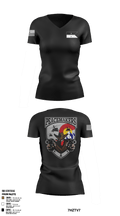 4-4 Attack Battalion 63788655 Women's Short Sleeve V-neck Shirt - 4