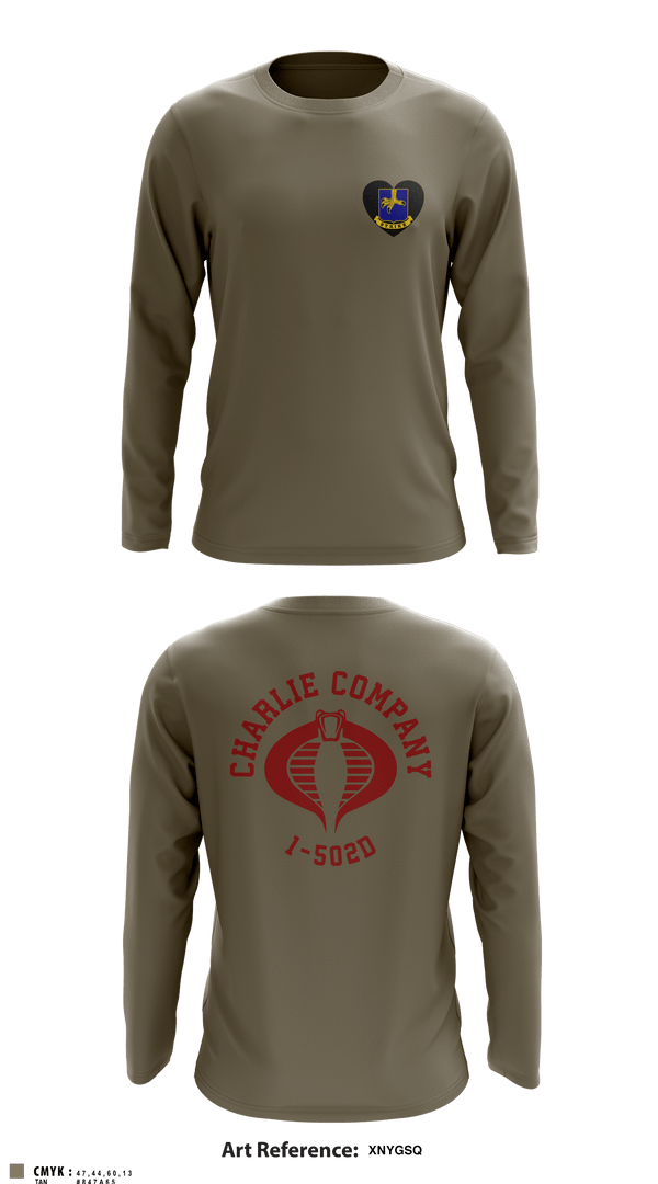 Long Sleeve Performance Shirt, Cobra Company, Army, Teamtime, Team time, sublimation, custom sports apparel, team uniforms, spirit wear, spiritwear, sports uniforms, custom shirts, team store, custom team store, fundraiser sports, apparel fundraiser