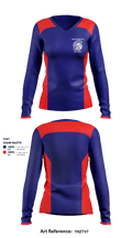 Faith Baptist High School Softball 89215633 Women's Long Sleeve V-neck Shirt - 1png