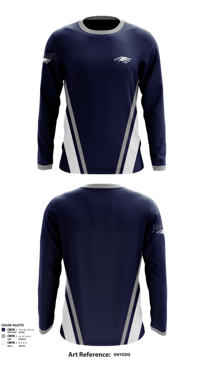 South Lake High School Basketball 51278924 Long Sleeve Performance Shirt - 1