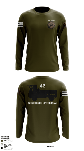 Long Sleeve Performance Shirt, , Army, Teamtime, Team time, sublimation, custom sports apparel, team uniforms, spirit wear, spiritwear, sports uniforms, custom shirts, team store, custom team store, fundraiser sports, apparel fundraiser