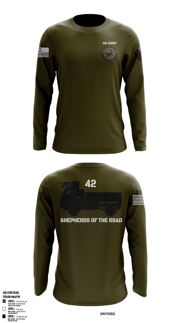 Long Sleeve Performance Shirt, , Army, Teamtime, Team time, sublimation, custom sports apparel, team uniforms, spirit wear, spiritwear, sports uniforms, custom shirts, team store, custom team store, fundraiser sports, apparel fundraiser