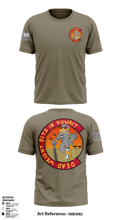 D Co. 4-4 AB 45635746 Short Sleeve Performance Shirt - 2