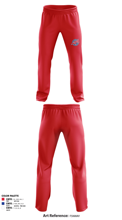 Calgary Avalanche 20098084 Sweatpants - 2
