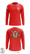 3/13th Field Artillery Battalion 56911472 Long Sleeve Performance Shirt - 1