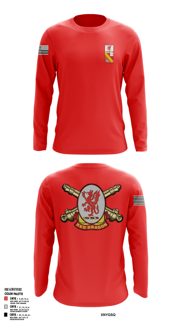 Long Sleeve Performance Shirt, 3/13th Field Artillery Battalion, Army, Teamtime, Team time, sublimation, custom sports apparel, team uniforms, spirit wear, spiritwear, sports uniforms, custom shirts, team store, custom team store, fundraiser sports, apparel fundraiser