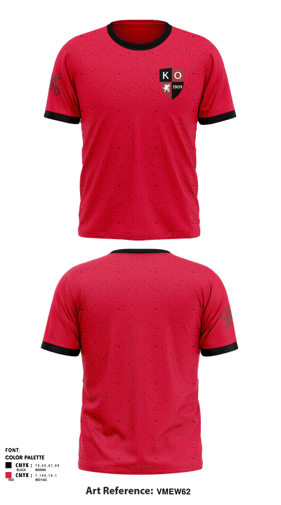 Kingswood Oxford Upper School 69450714 Short Sleeve Performance Shirt - 1