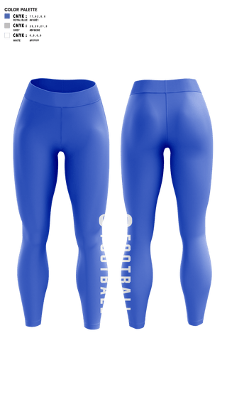 Womens Leggings, Orland Jr Trojans Football, Football, Teamtime, Team time, sublimation, custom sports apparel, team uniforms, spirit wear, spiritwear, sports uniforms, custom shirts, team store, custom team store, fundraiser sports, apparel fundraiser