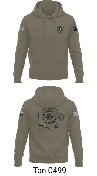 Hoodie, 3-133 FA, Army, Teamtime, Team time, sublimation, custom sports apparel, team uniforms, spirit wear, spiritwear, sports uniforms, custom shirts, team store, custom team store, fundraiser sports, apparel fundraiser