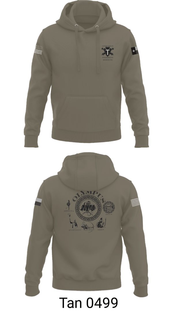 Hoodie, 3-133 FA, Army, Teamtime, Team time, sublimation, custom sports apparel, team uniforms, spirit wear, spiritwear, sports uniforms, custom shirts, team store, custom team store, fundraiser sports, apparel fundraiser