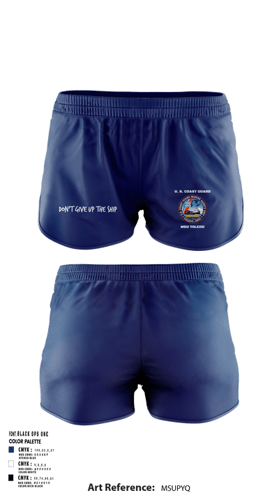 MSU Toledo 42341153 Women's Shorts - 3