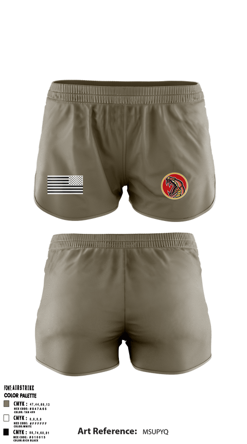 Women's Shorts, , National Guard, Teamtime, Team time, sublimation, custom sports apparel, team uniforms, spirit wear, spiritwear, sports uniforms, custom shirts, team store, custom team store, fundraiser sports, apparel fundraiser