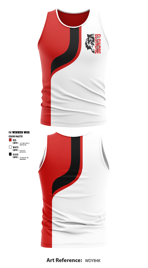 Tank Top, Elsinore High School Swimming, Swimming, Teamtime, Team time, sublimation, custom sports apparel, team uniforms, spirit wear, spiritwear, sports uniforms, custom shirts, team store, custom team store, fundraiser sports, apparel fundraiser