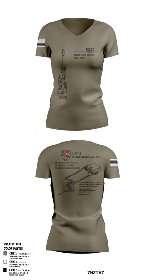 Women's Short Sleeve Vneck Shirt, , Army, Teamtime, Team time, sublimation, custom sports apparel, team uniforms, spirit wear, spiritwear, sports uniforms, custom shirts, team store, custom team store, fundraiser sports, apparel fundraiser
