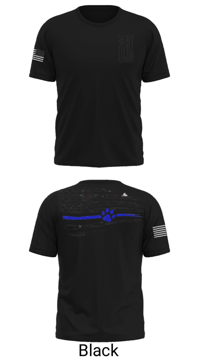 K-9 Crew 23249589 Short Sleeve Performance Shirt - 33