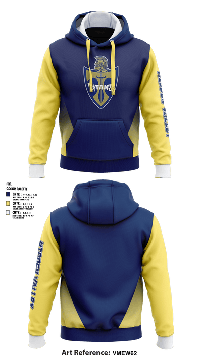 Hidden Valley Wrestling 47170085 Hoodie - 1