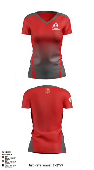 Women's Short Sleeve Vneck Shirt, Carlisle Senior High School Volleyball, Women's Volleyball, Teamtime, Team time, sublimation, custom sports apparel, team uniforms, spirit wear, spiritwear, sports uniforms, custom shirts, team store, custom team store, fundraiser sports, apparel fundraiser