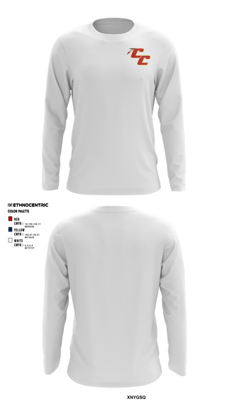 Long Sleeve Performance Shirt, Copperas Chiefs, Football, Teamtime, Team time, sublimation, custom sports apparel, team uniforms, spirit wear, spiritwear, sports uniforms, custom shirts, team store, custom team store, fundraiser sports, apparel fundraiser