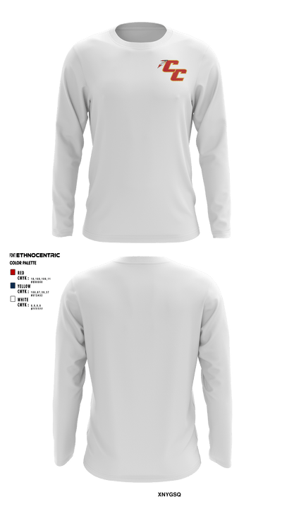 Copperas Chiefs 93621258 Long Sleeve Performance Shirt - 7