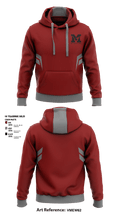 Mount Vernon High School Wrestling 5596500 Hoodie - 1