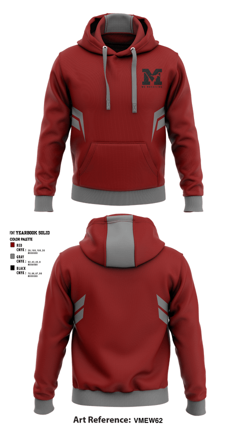 Hoodie, Mount Vernon High School Wrestling, Wrestling, Teamtime, Team time, sublimation, custom sports apparel, team uniforms, spirit wear, spiritwear, sports uniforms, custom shirts, team store, custom team store, fundraiser sports, apparel fundraiser