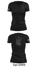 ghosts 8708680 Women's Short Sleeve V-neck Shirt - 23