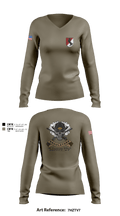 Regulators 43272006 Women's Long Sleeve V-neck Shirt - 2