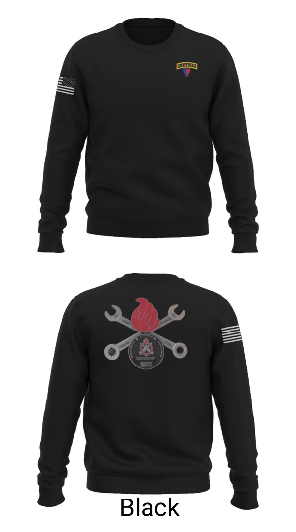 Crew Neck Sweatshirt, , National Guard, Teamtime, Team time, sublimation, custom sports apparel, team uniforms, spirit wear, spiritwear, sports uniforms, custom shirts, team store, custom team store, fundraiser sports, apparel fundraiser