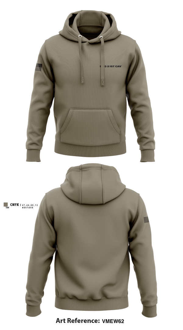 Hoodie, D 53 2 1st cav, Army, Teamtime, Team time, sublimation, custom sports apparel, team uniforms, spirit wear, spiritwear, sports uniforms, custom shirts, team store, custom team store, fundraiser sports, apparel fundraiser